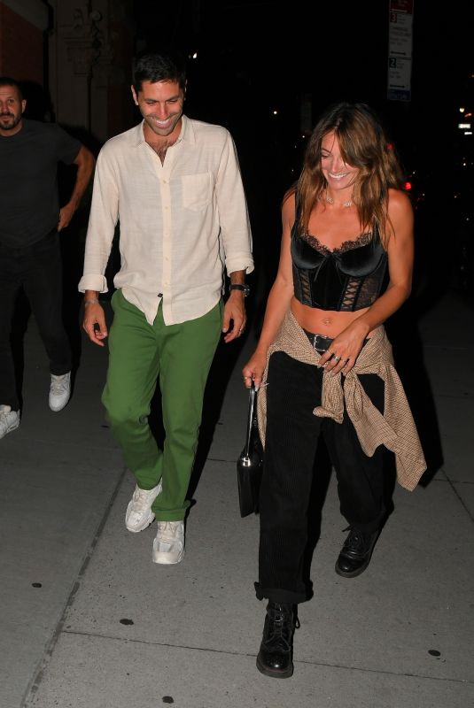 LAURA PERLONGO Night Out at Zero Bond in New York 07/25/2023