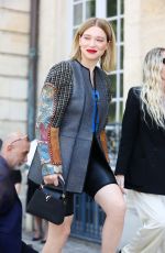 LEA SEYDOUX at Christian Dior Fall 2023 Couture Collection Runway Show in Paris 07/03/2023