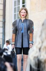 LEA SEYDOUX at Christian Dior Fall 2023 Couture Collection Runway Show in Paris 07/03/2023