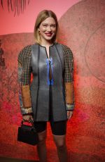 LEA SEYDOUX at Christian Dior Fall 2023 Couture Collection Runway Show in Paris 07/03/2023