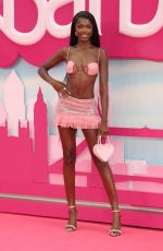 LEOMIE ANDERSON at Barbie Premiere in London 07/12/2023
