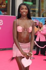 LEOMIE ANDERSON at Barbie Premiere in London 07/12/2023
