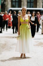 LEONIE HANNE at Elie Saab Haute Couture Fall/Winter 23/24 Show at Paris Fashion Week 07/05/2023