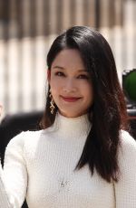 LI QIN at Fendi Haute Couture Spring/summer 23/24 Show at Paris Fashion Week 07/06/2023