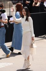 LI QIN at Fendi Haute Couture Spring/summer 23/24 Show at Paris Fashion Week 07/06/2023