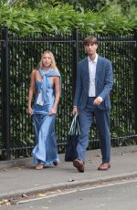 LILA GRACE MOSS Arrives at Wimbledon Tennis Championships in London 07/09/202