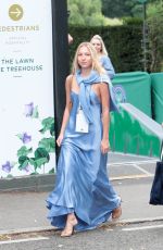 LILA GRACE MOSS Arrives at Wimbledon Tennis Championships in London 07/09/202