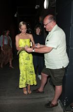 LILY ALLEN Leaves The Pillowman Play in London 07/21/2023