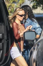 LILY-ROSE DEPP and 070 SHAKE Out for Lunch in Studio City 07/30/2023