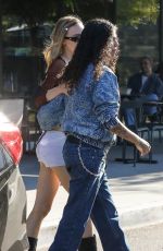LILY-ROSE DEPP and 070 SHAKE Out for Lunch in Studio City 07/30/2023