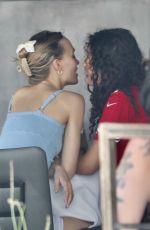 LILY-ROSE DEPP and 070 SHAKEOut for Lunch at Crossroads in Los Angeles 07/29/2023