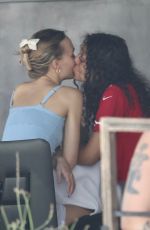 LILY-ROSE DEPP and 070 SHAKEOut for Lunch at Crossroads in Los Angeles 07/29/2023