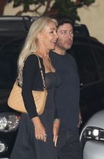 LINDA THOMPSON Out for Dinner at Nobu in Malibu 07/15/2023