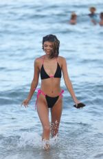 LISA OPIE and ANGEL STRONG in Bikinis at Miami Beach 07/09/2023