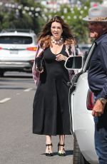 LISA VANDERPUMP and Ken Todd at Bottega Louie in West Hollywood 07/25/2023
