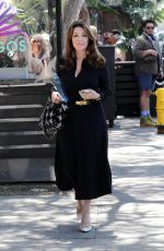 LISA VANDERPUMP Filming Vanderpump Rules at Tom Tom Restaurant in West Hollywood 07/15/2023