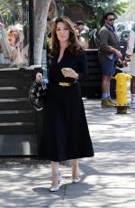 LISA VANDERPUMP Filming Vanderpump Rules at Tom Tom Restaurant in West Hollywood 07/15/2023