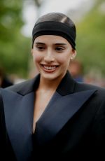 LIVIA NUNES MARQUES Arrives at Alexandre Vauthier Fall/Winter 23/24 Haute Couture Show in Paris 07/04/2023