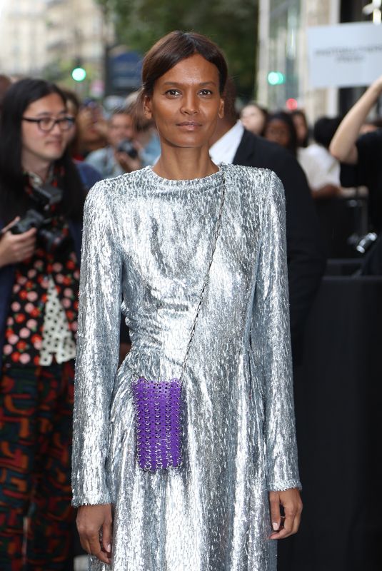 LIYA KEBEDE at Jean Paul Gaultier Haute Couture Spring/summer 23/24 Show at Paris Fashion Week 07/05/2023