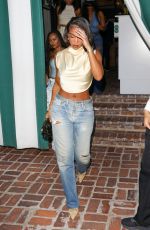 LORI HARVEY Leaves PrettyLittleThing Photoshoot in West Hollywood 07/11/2023