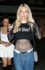 LOTTIE MOSS at Chiltern Firehouse in London 06/29/2023