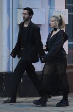 LOTTIE MOSS Leaves Il Trillo in Fulham 07/11/2023