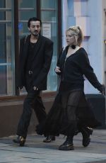 LOTTIE MOSS Leaves Il Trillo in Fulham 07/11/2023
