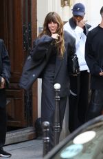 LOU DOILLON Arrives at Balenciaga Haute Couture Spring/Summer 23/24 Show at Paris Fashion Week 07/05/2023