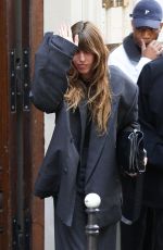 LOU DOILLON Arrives at Balenciaga Haute Couture Spring/Summer 23/24 Show at Paris Fashion Week 07/05/2023