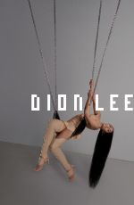LOURDES LEON for Dion Lee Cage Chain Campaign, July 2023