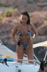 LOVE ISLAND GIRLS in Bikinis at a Yacht in Ibiza 07/06/2023