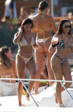 LOVE ISLAND GIRLS in Bikinis at a Yacht in Ibiza 07/06/2023