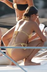 LOVE ISLAND GIRLS in Bikinis at a Yacht in Ibiza 07/06/2023
