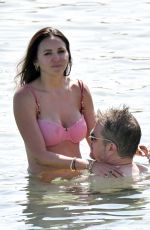 LUCIANA BARROSO in Bikini at Paraga Beach at Tasos Taverna in Mykonos 07/04/2023