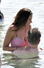LUCIANA BARROSO in Bikini at Paraga Beach at Tasos Taverna in Mykonos 07/04/2023