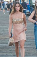 LUCY HALE Arrives at Miu Miu Summer Club Beach Party in Malibu 07/26/2023