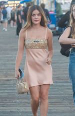 LUCY HALE Arrives at Miu Miu Summer Club Beach Party in Malibu 07/26/2023