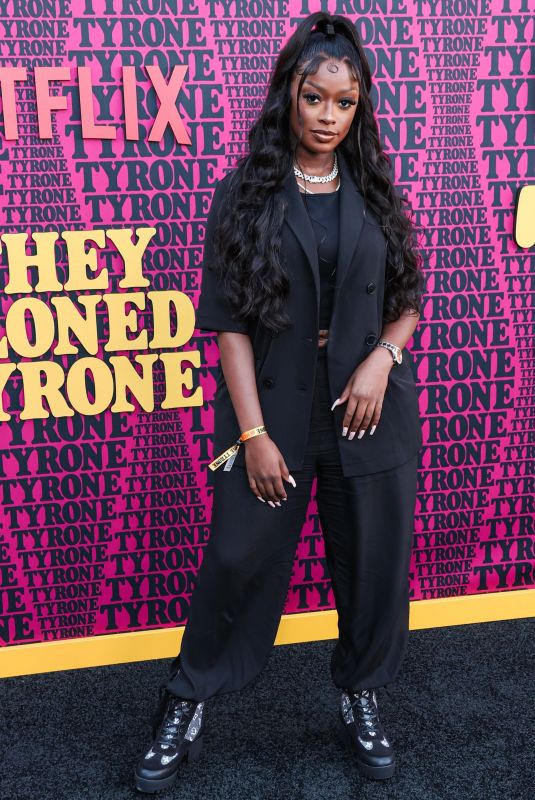 MAGGIE CARRIE at They Cloned Tyrone Premiere in Hollywood 06/27/2023