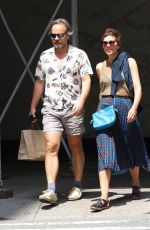 MAGGIE GYLLENHAAL and Peter Sarsgaard Out in New York 07/24/2023