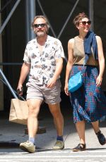 MAGGIE GYLLENHAAL and Peter Sarsgaard Out in New York 07/24/2023