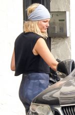 MALIN AKERMAN at Shoe Repair and Dry Cleaners in Los Feliz 07/06/2023