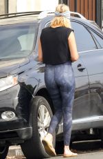 MALIN AKERMAN at Shoe Repair and Dry Cleaners in Los Feliz 07/06/2023