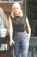 MALIN AKERMAN at Shoe Repair and Dry Cleaners in Los Feliz 07/06/2023