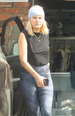 MALIN AKERMAN at Shoe Repair and Dry Cleaners in Los Feliz 07/06/2023