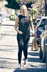 MALIN AKERMAN Gets Breakfast from All Time in Los Feliz 07/12/2023