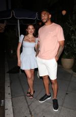 MARA TEIGEN on a Dinner Date at Lavo in West Hollywood 07/22/2023