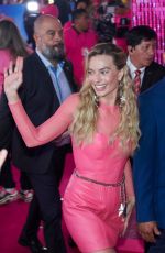 MARGOT ROBBIE at Barbie Pink Carpet Fan Event in Naucalpan De Juarez 07/06/2023
