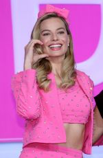 MARGOT ROBBIE at Barbie Press Conference in Seoul 07/03/2023