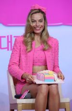MARGOT ROBBIE at Barbie Press Conference in Seoul 07/03/2023