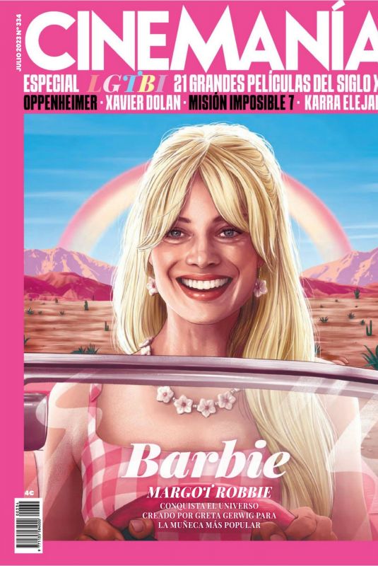 MARGOT ROBBIE in Cinemania Spain, July 2023